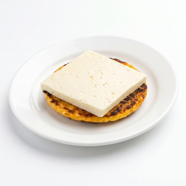 Arepa de Choclo with Cheese.