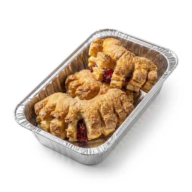 Guava Bear Claw Pastries.