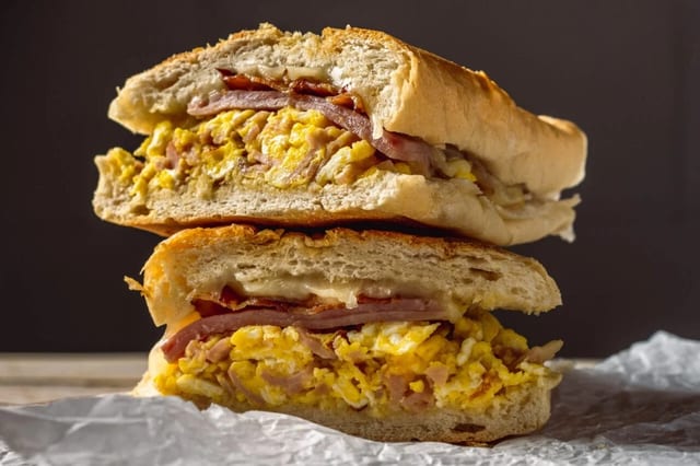 Ham, Bacon, Egg & Cheese