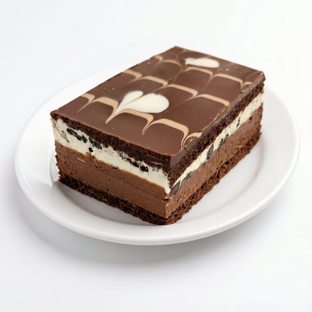 Chocolate Mousse Cake.