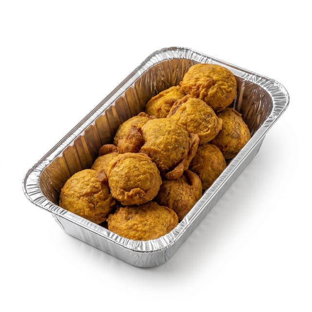 Mini Papa Rellena Trays.