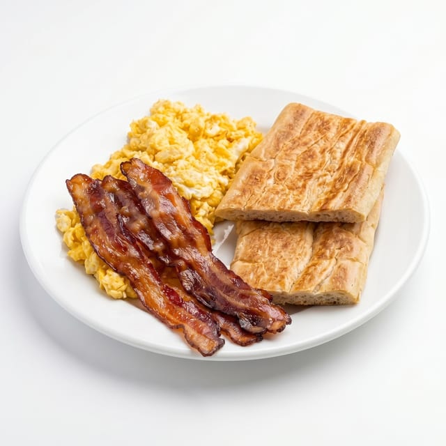 Bacon, Egg & Cheese Plate.