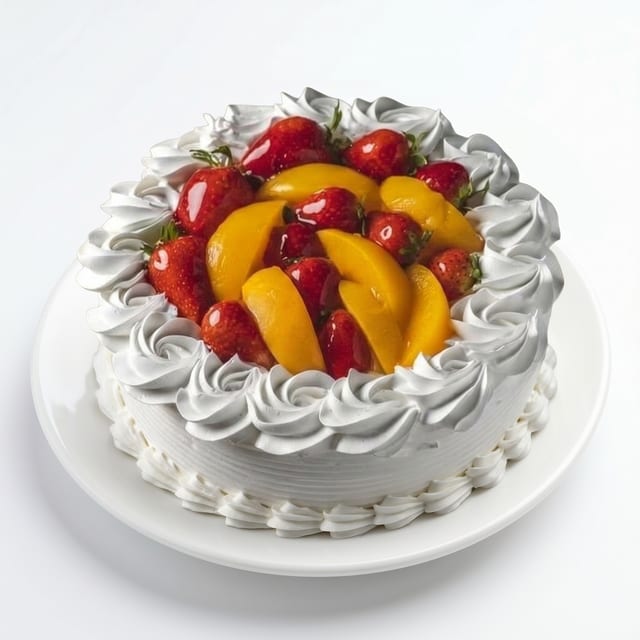 Fruit Top Cake.